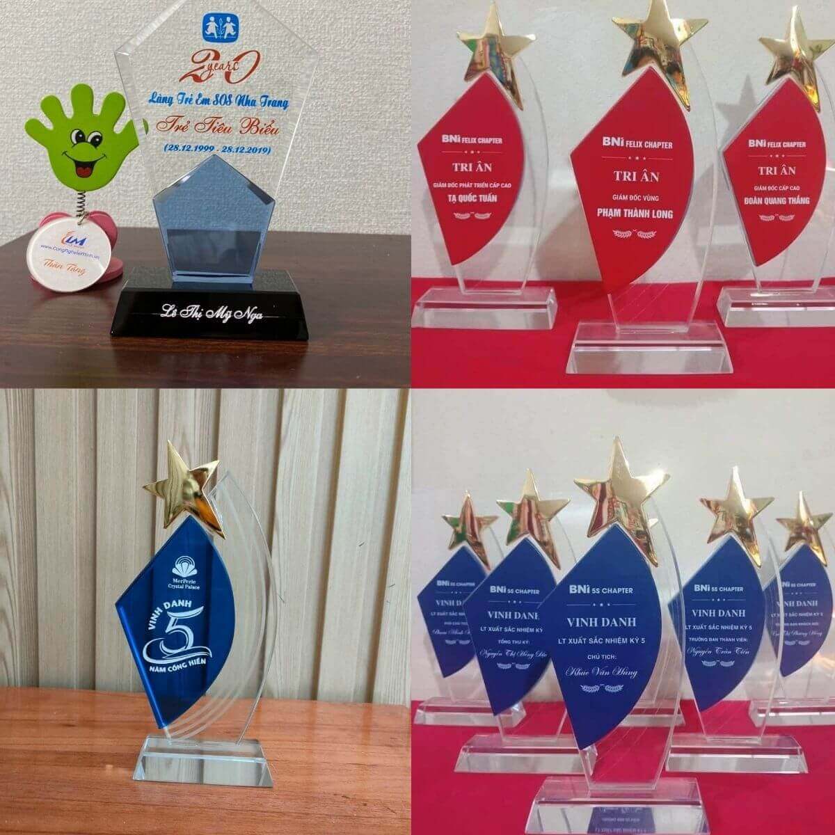 quà tặng pha lê