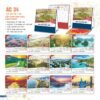 Lịch Để Bàn 2027 AC Mẫu AC34 (21 x 22 cm) Bộ Quà Tặng Doanh Nghiệp Thủy Tinh & Lịch in logo doanh nghiệp quà tặng Tết tại Quà Tặng Thủy Tinh VN