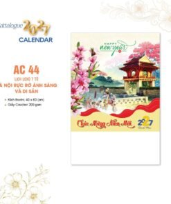 Lịch Bloc 2027 AC Mẫu AC44 (40 x 60 cm) Bộ Quà Tặng Doanh Nghiệp Thủy Tinh & Lịch in logo doanh nghiệp quà tặng Tết tại Quà Tặng Thủy Tinh VN