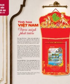 Lịch Bloc Siêu Cực Đại 2027 AH Mẫu AH01 (38 x 53 cm) Bộ Quà Tặng Doanh Nghiệp Thủy Tinh & Lịch in logo doanh nghiệp quà tặng Tết tại Quà Tặng Thủy Tinh VN