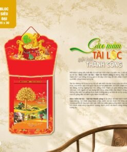 Lịch Bloc Siêu Đại 2027 AH Mẫu AH11 (20 x 30cm) Bộ Quà Tặng Doanh Nghiệp Thủy Tinh & Lịch in logo doanh nghiệp quà tặng Tết tại Quà Tặng Thủy Tinh VN