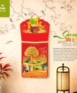 Lịch 52 Tuần 2027 AH Mẫu AH27 (31 x 41 cm) Bộ Quà Tặng Doanh Nghiệp Thủy Tinh & Lịch in logo doanh nghiệp quà tặng Tết tại Quà Tặng Thủy Tinh VN