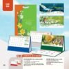 Lịch Bàn Chữ M (Có Note 52 Tuần) 2027 AH Mẫu AH49 (24 x 16cm) Bộ Quà Tặng Doanh Nghiệp Thủy Tinh & Lịch in logo doanh nghiệp quà tặng Tết tại Quà Tặng Thủy Tinh VN