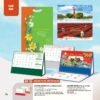 Lịch Bàn Chữ M (Có Note 52 Tuần) 2027 AH Mẫu AH55 (24 x 16cm) Bộ Quà Tặng Doanh Nghiệp Thủy Tinh & Lịch in logo doanh nghiệp quà tặng Tết tại Quà Tặng Thủy Tinh VN
