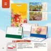 Lịch Bàn Chữ M (Có Note 52 Tuần) 2027 AH Mẫu AH63 (24 x 16cm) Bộ Quà Tặng Doanh Nghiệp Thủy Tinh & Lịch in logo doanh nghiệp quà tặng Tết tại Quà Tặng Thủy Tinh VN