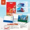 Lịch Bàn Chữ M (Có Note 52 Tuần) 2027 AH Mẫu AH65 (24 x 16cm) Bộ Quà Tặng Doanh Nghiệp Thủy Tinh & Lịch in logo doanh nghiệp quà tặng Tết tại Quà Tặng Thủy Tinh VN