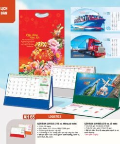 Lịch Bàn Chữ M (Có Note 52 Tuần) 2027 AH Mẫu AH65 (24 x 16cm) Bộ Quà Tặng Doanh Nghiệp Thủy Tinh & Lịch in logo doanh nghiệp quà tặng Tết tại Quà Tặng Thủy Tinh VN