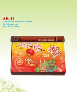 Lịch 52 Tuần 2027 AK Mẫu AK41 (31 x 42 cm) Bộ Quà Tặng Doanh Nghiệp Thủy Tinh & Lịch in logo doanh nghiệp quà tặng Tết tại Quà Tặng Thủy Tinh VN