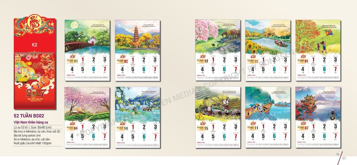 Lịch Bloc Siêu Cực Đại 2027 BS09 Bộ Quà Tặng Doanh Nghiệp Thủy Tinh & Lịch Lịch Bloc Siêu Cực Đại 2027 BS09 Bộ Quà Tặng Doanh Nghiệp Thủy Tinh & Lịch