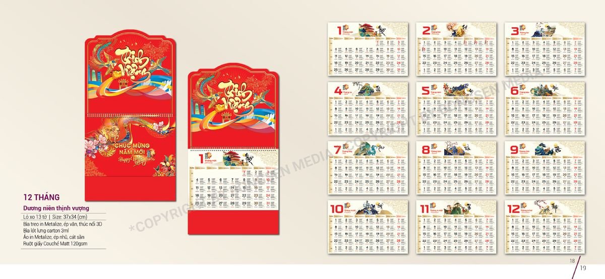 Lịch Bloc Siêu Cực Đại 2027 BS10 Bộ Quà Tặng Doanh Nghiệp Thủy Tinh & Lịch