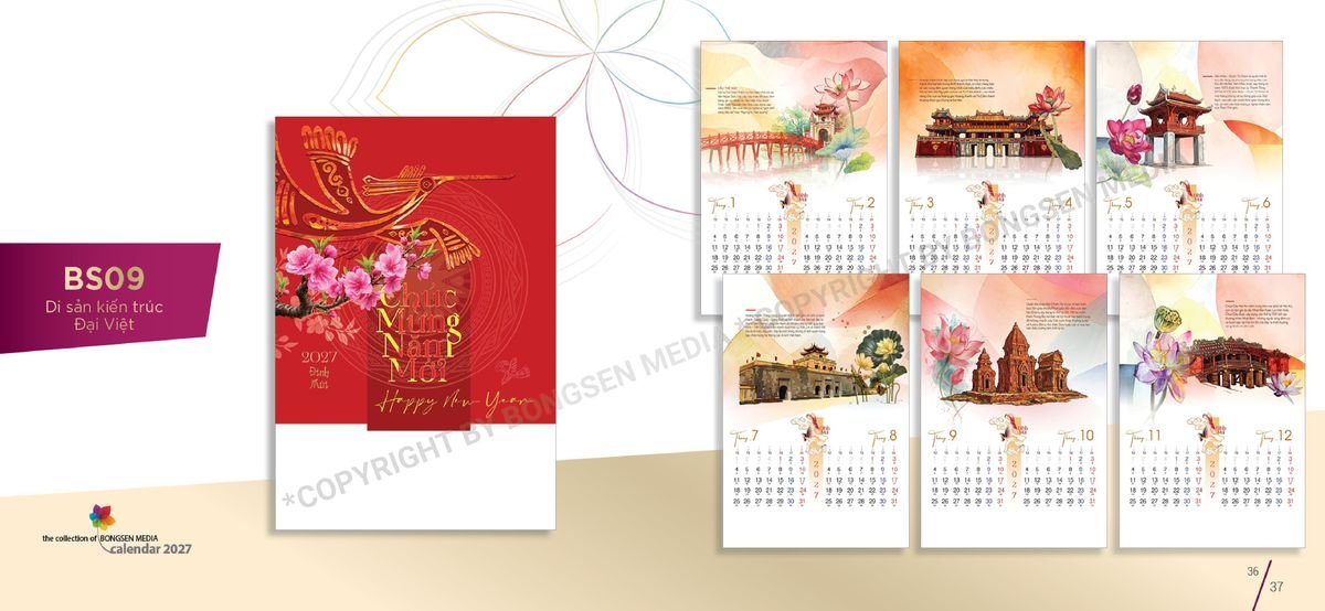 Lịch 7 Tờ Lò Xo 2027 BS19 Bộ Quà Tặng Doanh Nghiệp Thủy Tinh & Lịch Lịch 7 Tờ Lò Xo 2027 BS19 Bộ Quà Tặng Doanh Nghiệp Thủy Tinh & Lịch