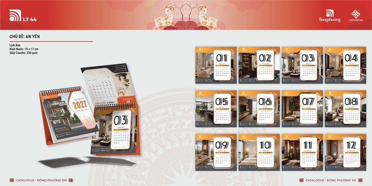 Lịch Bloc ĐP 2027 DP49 Bộ Quà Tặng Doanh Nghiệp Thủy Tinh & Lịch Lịch Bloc ĐP 2027 DP49 Bộ Quà Tặng Doanh Nghiệp Thủy Tinh & Lịch