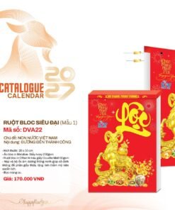 Lịch Bloc Siêu Đại 2027 DVA Mẫu DVA22 - Non Nước Việt Nam (20 x 30cm) Bộ Quà Tặng Doanh Nghiệp Thủy Tinh & Lịch in logo doanh nghiệp quà tặng Tết tại Quà Tặng Thủy Tinh VN