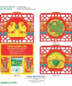 Lịch Treo Tường Lò Xo 2027 HBT Mẫu HBT110 (37 x 68cm) Bộ Quà Tặng Doanh Nghiệp Thủy Tinh & Lịch in logo doanh nghiệp quà tặng Tết tại Quà Tặng Thủy Tinh VN