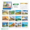 Lịch Để Bàn 2027 HBT Mẫu HBT41 (19 x 21cm) Bộ Quà Tặng Doanh Nghiệp Thủy Tinh & Lịch in logo doanh nghiệp quà tặng Tết tại Quà Tặng Thủy Tinh VN