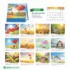 Lịch Để Bàn 2027 HBT Mẫu HBT53 (19 x 21cm) Bộ Quà Tặng Doanh Nghiệp Thủy Tinh & Lịch in logo doanh nghiệp quà tặng Tết tại Quà Tặng Thủy Tinh VN