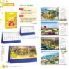 Lịch Để Bàn 2027 HT Mẫu HT61 (24 x 16cm) Bộ Quà Tặng Doanh Nghiệp Thủy Tinh & Lịch in logo doanh nghiệp quà tặng Tết tại Quà Tặng Thủy Tinh VN
