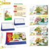 Lịch Để Bàn 2027 HT Mẫu HT69 (24 x 16cm) Bộ Quà Tặng Doanh Nghiệp Thủy Tinh & Lịch in logo doanh nghiệp quà tặng Tết tại Quà Tặng Thủy Tinh VN