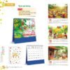 Lịch Để Bàn 2027 HT Mẫu HT76 (18 x 21cm) Bộ Quà Tặng Doanh Nghiệp Thủy Tinh & Lịch in logo doanh nghiệp quà tặng Tết tại Quà Tặng Thủy Tinh VN