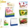 Lịch Bàn Chữ M (Có Note 52 Tuần) 2027 HT Mẫu HT79 (18 x 21cm) Bộ Quà Tặng Doanh Nghiệp Thủy Tinh & Lịch in logo doanh nghiệp quà tặng Tết tại Quà Tặng Thủy Tinh VN