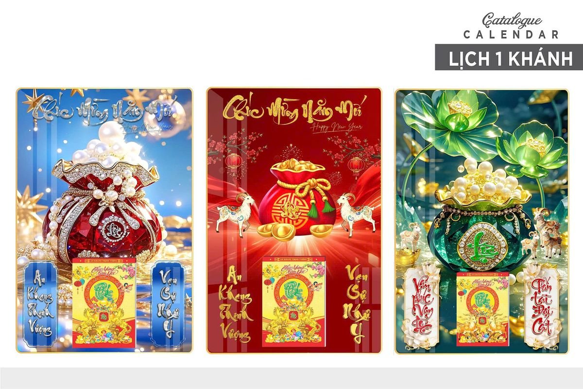 Lịch Gỗ Lamina Cao Cấp 40x60cm 2027 LM406_024 - Quà Tặng Thủy Tinh