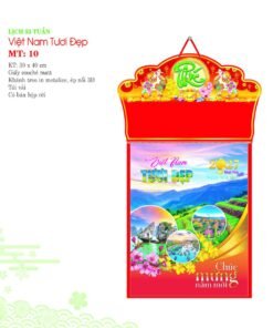 Lịch Bloc 2027 MT Mẫu MT10 (30 x 40cm) Bộ Quà Tặng Doanh Nghiệp Thủy Tinh & Lịch in logo doanh nghiệp quà tặng Tết tại Quà Tặng Thủy Tinh VN