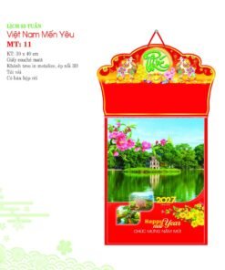 Lịch Bloc 2027 MT Mẫu MT11 (30 x 40cm) Bộ Quà Tặng Doanh Nghiệp Thủy Tinh & Lịch in logo doanh nghiệp quà tặng Tết tại Quà Tặng Thủy Tinh VN