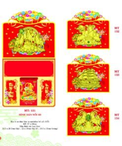 Bìa Lò Xo Dán Bloc 2027 MT Mẫu MT134 (37 x 68cm) Bộ Quà Tặng Doanh Nghiệp Thủy Tinh & Lịch in logo doanh nghiệp quà tặng Tết tại Quà Tặng Thủy Tinh VN