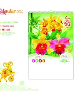 Lịch Treo Tường Lò Xo 2027 MT Mẫu MT25 (40 x 60cm) Bộ Quà Tặng Doanh Nghiệp Thủy Tinh & Lịch in logo doanh nghiệp quà tặng Tết tại Quà Tặng Thủy Tinh VN