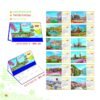 Lịch Để Bàn 2027 MT Mẫu MT43 (24 x 17cm) Bộ Quà Tặng Doanh Nghiệp Thủy Tinh & Lịch in logo doanh nghiệp quà tặng Tết tại Quà Tặng Thủy Tinh VN