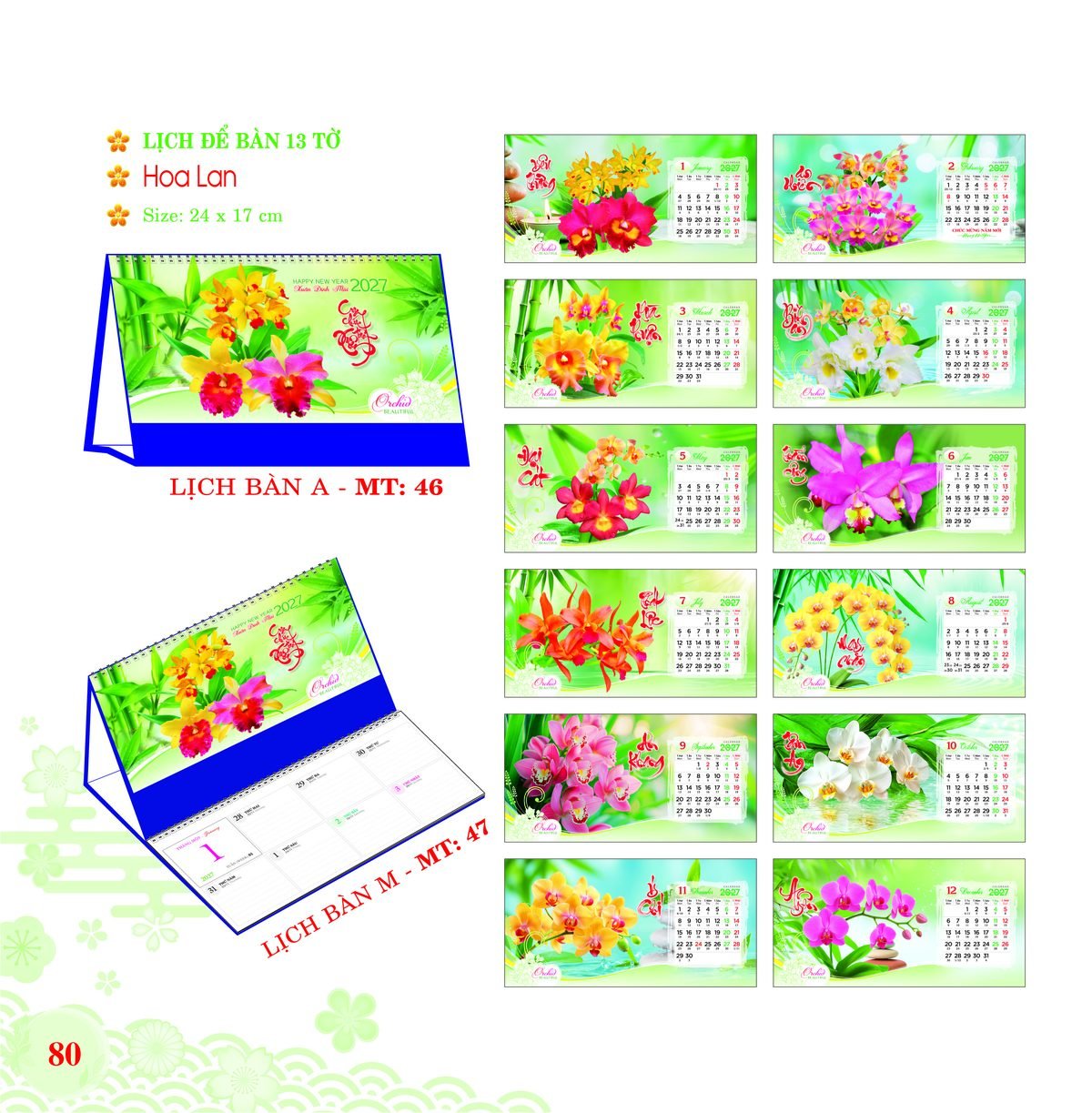 Lịch Để Bàn 2027 MT Mẫu MT47 (24 x 17cm) Bộ Quà Tặng Doanh Nghiệp Thủy Tinh & Lịch Lịch Để Bàn 2027 MT Mẫu MT47 (24 x 17cm) Bộ Quà Tặng Doanh Nghiệp Thủy Tinh & Lịch in logo doanh nghiệp quà tặng Tết tại Quà Tặng Thủy Tinh VN