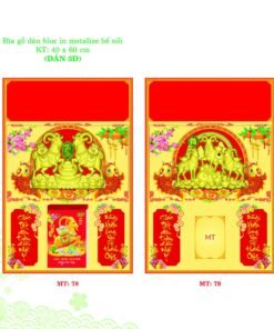Bìa Lò Xo Dán Bloc 2027 MT Mẫu MT78 (40 x 60cm) Bộ Quà Tặng Doanh Nghiệp Thủy Tinh & Lịch in logo doanh nghiệp quà tặng Tết tại Quà Tặng Thủy Tinh VN