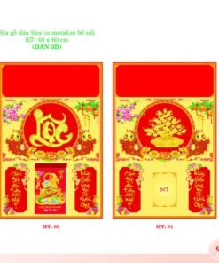 Bìa Lò Xo Dán Bloc 2027 MT Mẫu MT81 (40 x 60cm) Bộ Quà Tặng Doanh Nghiệp Thủy Tinh & Lịch in logo doanh nghiệp quà tặng Tết tại Quà Tặng Thủy Tinh VN