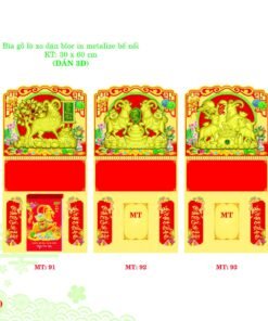 Bìa Lò Xo Dán Bloc 2027 MT Mẫu MT91 (30 x 60cm) Bộ Quà Tặng Doanh Nghiệp Thủy Tinh & Lịch in logo doanh nghiệp quà tặng Tết tại Quà Tặng Thủy Tinh VN