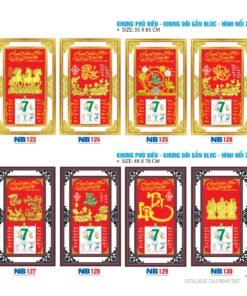 Lịch Bloc 2027 NB Mẫu NB126 - An Khang Thịnh Vượng (55  x  85 cm) Bộ Quà Tặng Doanh Nghiệp Thủy Tinh & Lịch in logo doanh nghiệp quà tặng Tết tại Quà Tặng Thủy Tinh VN