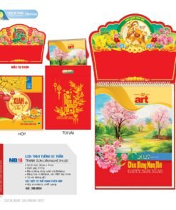 Lịch 52 Tuần 2027 NB Mẫu NB16 (30 x 41cm) Bộ Quà Tặng Doanh Nghiệp Thủy Tinh & Lịch in logo doanh nghiệp quà tặng Tết tại Quà Tặng Thủy Tinh VN