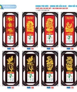 Lịch Bloc 2027 NB Mẫu NB167 (39 x 89cm) Bộ Quà Tặng Doanh Nghiệp Thủy Tinh & Lịch in logo doanh nghiệp quà tặng Tết tại Quà Tặng Thủy Tinh VN