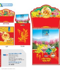 Lịch 52 Tuần 2027 NB Mẫu NB17 (30 x 41cm) Bộ Quà Tặng Doanh Nghiệp Thủy Tinh & Lịch in logo doanh nghiệp quà tặng Tết tại Quà Tặng Thủy Tinh VN
