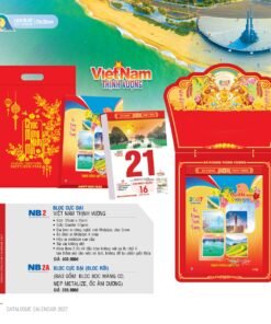 Lịch Bìa Treo 2027 NB Mẫu NB2 (29 x 41 cm) Bộ Quà Tặng Doanh Nghiệp Thủy Tinh & Lịch in logo doanh nghiệp quà tặng Tết tại Quà Tặng Thủy Tinh VN