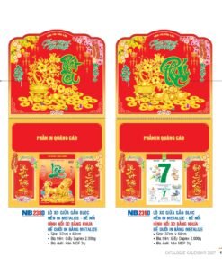 Lịch Treo Tường Lò Xo 2027 NB Mẫu NB239D (40 x 60 cm) Bộ Quà Tặng Doanh Nghiệp Thủy Tinh & Lịch in logo doanh nghiệp quà tặng Tết tại Quà Tặng Thủy Tinh VN