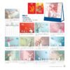 Lịch Bloc 2027 NB Mẫu NB318 (29 x 41 cm) Bộ Quà Tặng Doanh Nghiệp Thủy Tinh & Lịch in logo doanh nghiệp quà tặng Tết tại Quà Tặng Thủy Tinh VN