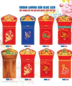 Lịch Bloc 2027 NB Mẫu NB343 (29 x 41 cm) Bộ Quà Tặng Doanh Nghiệp Thủy Tinh & Lịch in logo doanh nghiệp quà tặng Tết tại Quà Tặng Thủy Tinh VN