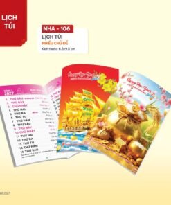 Lịch Bloc 2027 NHA Mẫu NHA106 (29 x 41 cm) Bộ Quà Tặng Doanh Nghiệp Thủy Tinh & Lịch in logo doanh nghiệp quà tặng Tết tại Quà Tặng Thủy Tinh VN