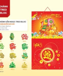 Lịch Bloc 2027 NHA Mẫu NHA64 (36 x 62cm) Bộ Quà Tặng Doanh Nghiệp Thủy Tinh & Lịch in logo doanh nghiệp quà tặng Tết tại Quà Tặng Thủy Tinh VN