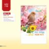 Lịch Treo Tường Lò Xo 2027 NHA Mẫu NHA83 (40 x 60cm) Bộ Quà Tặng Doanh Nghiệp Thủy Tinh & Lịch in logo doanh nghiệp quà tặng Tết tại Quà Tặng Thủy Tinh VN