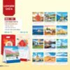 Lịch Bàn Chữ A 2027 NHA Mẫu NHA92 - Thế Giới Muôn Màu (17 x 19cm) Bộ Quà Tặng Doanh Nghiệp Thủy Tinh & Lịch in logo doanh nghiệp quà tặng Tết tại Quà Tặng Thủy Tinh VN
