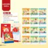 Lịch Bàn Chữ A 2027 NHA Mẫu NHA98 (17 x 19cm) Bộ Quà Tặng Doanh Nghiệp Thủy Tinh & Lịch in logo doanh nghiệp quà tặng Tết tại Quà Tặng Thủy Tinh VN