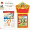 Lịch Bloc Siêu Đại 2027 TD Mẫu TD25 (20 x 30 cm) Bộ Quà Tặng Doanh Nghiệp Thủy Tinh & Lịch in logo doanh nghiệp quà tặng Tết tại Quà Tặng Thủy Tinh VN