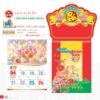 Lịch Treo Tường Lò Xo 2027 TD Mẫu TD40 (40 x 60 cm) Bộ Quà Tặng Doanh Nghiệp Thủy Tinh & Lịch in logo doanh nghiệp quà tặng Tết tại Quà Tặng Thủy Tinh VN