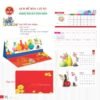 Lịch Để Bàn 2027 TD Mẫu TD45 (14 x 24cm) Bộ Quà Tặng Doanh Nghiệp Thủy Tinh & Lịch in logo doanh nghiệp quà tặng Tết tại Quà Tặng Thủy Tinh VN